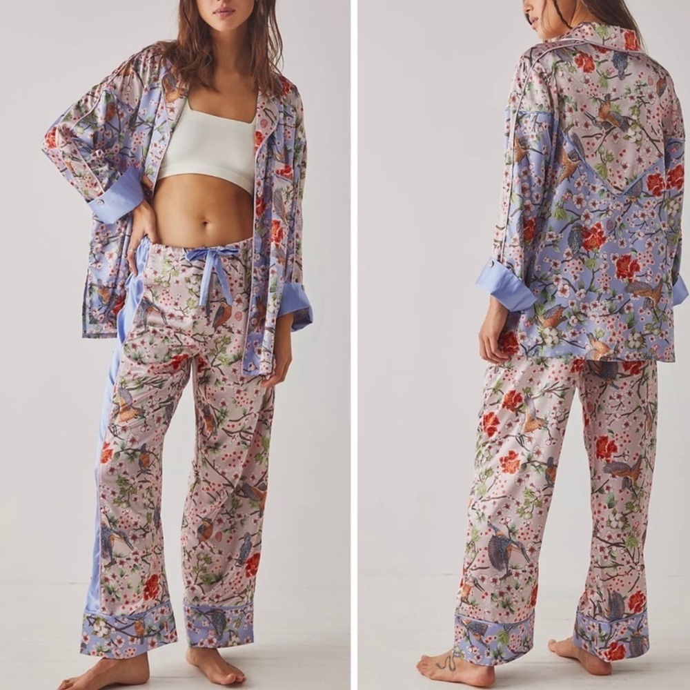 HAH X FREE PEOPLE HAHt ECO PAJAMA SET NWT sz XL